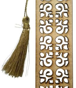 Classic Laser Carved MDF Bookmark