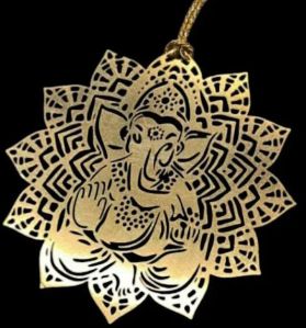 Ganesha Designs Metal Bookmark