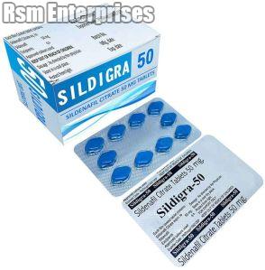 Sildenafil Citrate 50mg Tablets