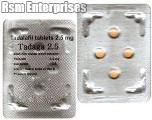 Tadalafil 2.5mg Tablet