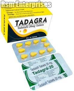 Tadalafil 20mg Tablets