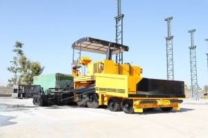 Sensor Asphalt Paver Finisher