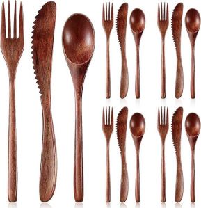 Wooden Cutlery Set