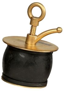 Impa 232481/82/83/84/85/86/87/88 Scupper Plug Oil-Resistant Neoprene with Brass or Stainless Steel Assembly