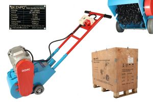 Impa 591206 Electric Descaling Chain Machine KP2000E &ndash; 200mm High-Speed Rust &AMP; Paint Removal Tool
