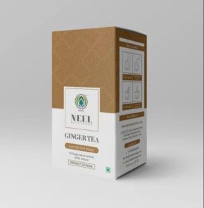 Ginger Tea Premix Without Sugar Pack of 10 Sachets