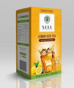 Instant Lemon Iced Tea Premix Pack OF 10 Sachets