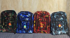Printed School Backpack