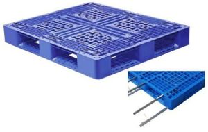 Plastic Pallet with Steel Rod