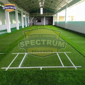 Green Artificial Cricket Pitch
