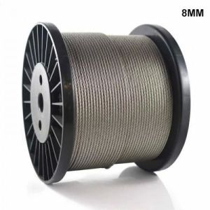 8 Mm Ungalvanized Wire Rope