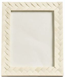 Plaited Bone Photo Frame