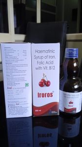 HAEMATINIC SYRUP OF IRON,FOLIC ACID WITH VIT.B12