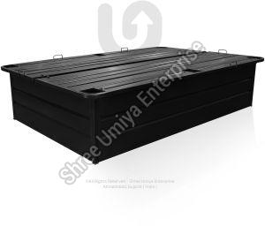 Semi Screwless Round Corner Full Size Platform Bed