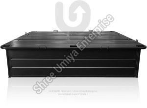 Semi Screwless Round Corner Queen Size Platform Bed