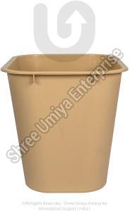 Beige Trash Can