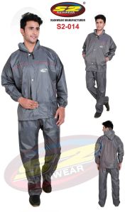 PU Polyester Rainsuit