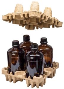 Glass Bottle Molded Pulp Tray