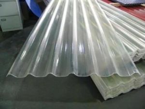 White Corrugated Fiber Glass Sheet
