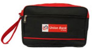 Black Polyester Small Kits Bags