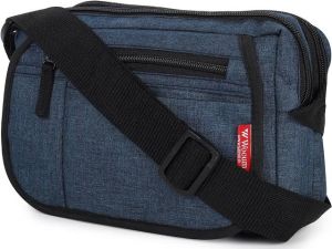 Fabric Blur Office Sling Bags