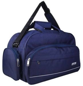 Polyester Dark Blue Travel Bag