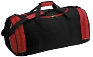 Red Black Nylon Sports Bags