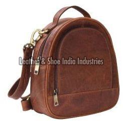Casual Leather Backpack