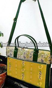 Handwoven Italian Leather Bag
