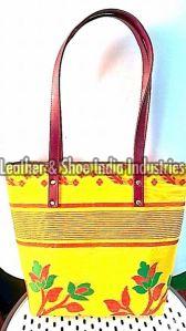 Jamadagnis Premium Canvas Hand Embroidered Tote Bag