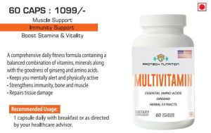 Protech Nutrition Essential Amino Acids Multivitamin Capsules