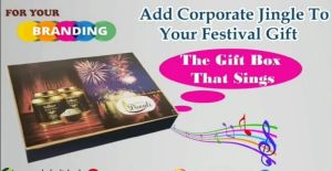 Diwali Sweets Gift Box For Corporate Gifting (Sound Module)
