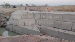 Precast Square Block Jetty Service
