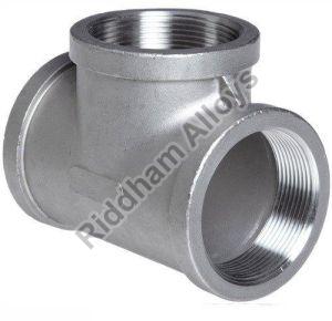 Stainless Steel Threaded Reducing Tee