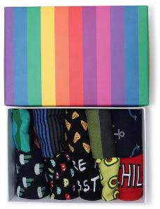 box of 10 pairs ankle mid calf crew socks