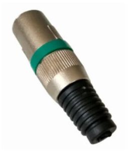 Xlr 3-Pin Plug Male Adapter Jack
