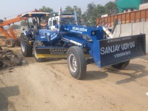 Blue Tractor Fitted Grader