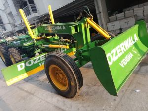 Green Tractor Fitted Grader