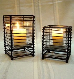 Metal Wired Votive