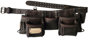 13 Pocket Leather Professional Tool Pouch Set