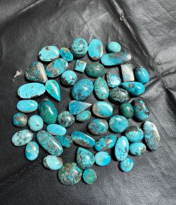 Irani Turquoise Firoza Gemstone Cabochon