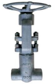 Psb Forged Gate Valve, ASTM A105N, Bs 5352, 3/4 Inch, 1500 LB, Sw
