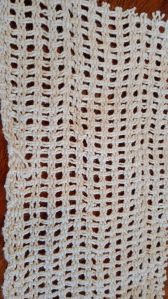 Handloom Cotton Jali Fabric