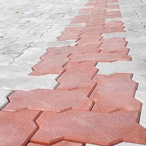 Zig Zag Rubber Mold Pavers