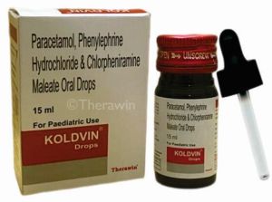 Paracetamol, Phenylephrine Hcl & Chlorpheniramine Maleate Drops