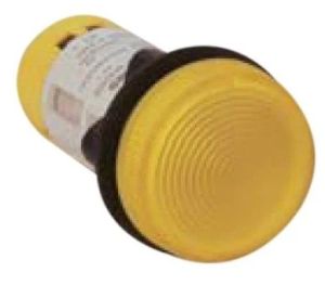 Siemens 220-240V AC Yellow Indicator Light Compact with LED, 3SB5285-6HD03