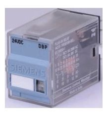 siemens 4co 5a 14 pin dc 24v led indicator plug relay switchgears