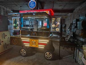 Stainless Steel Food Cart