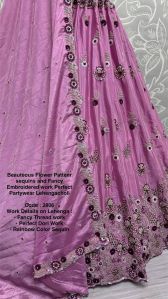 Women Sequins And Fancy Embroidered Work Perfect Partywear Lehenga Choli
