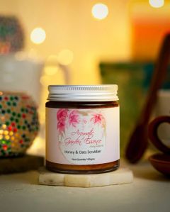 age honey oats face scrubber